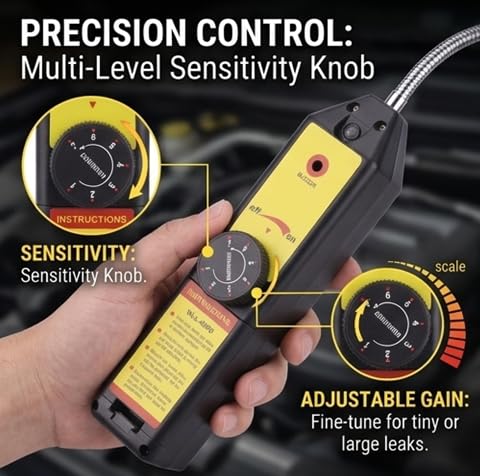 Amazon.com: Refrigerant Leak Detector, High Sensitivity Halogen